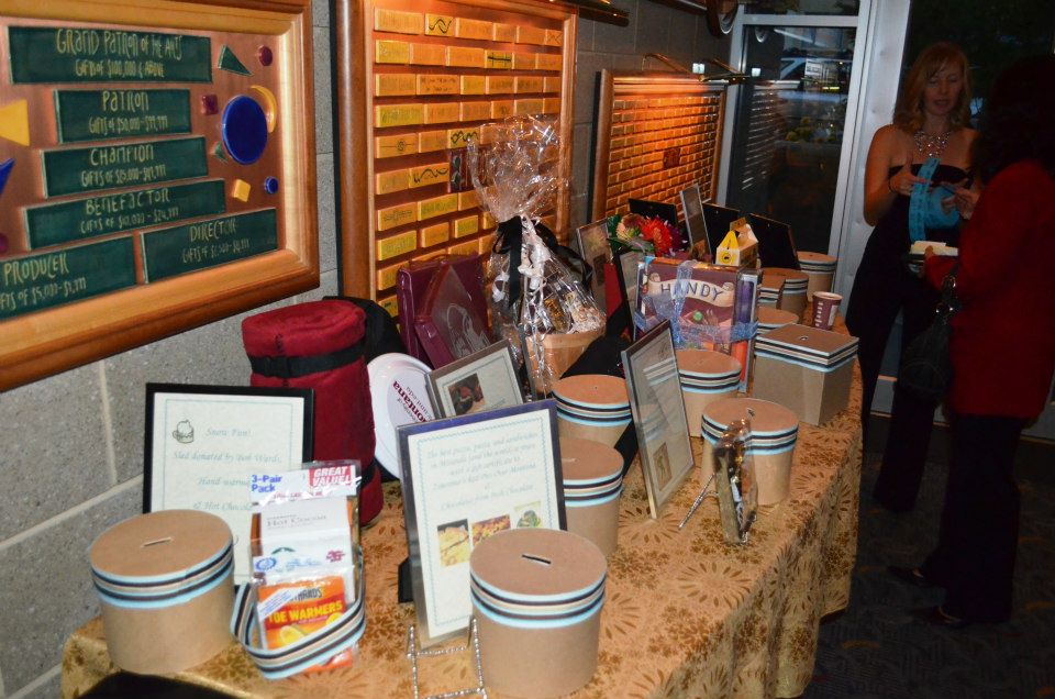Raffle at Chocolate Extravaganza